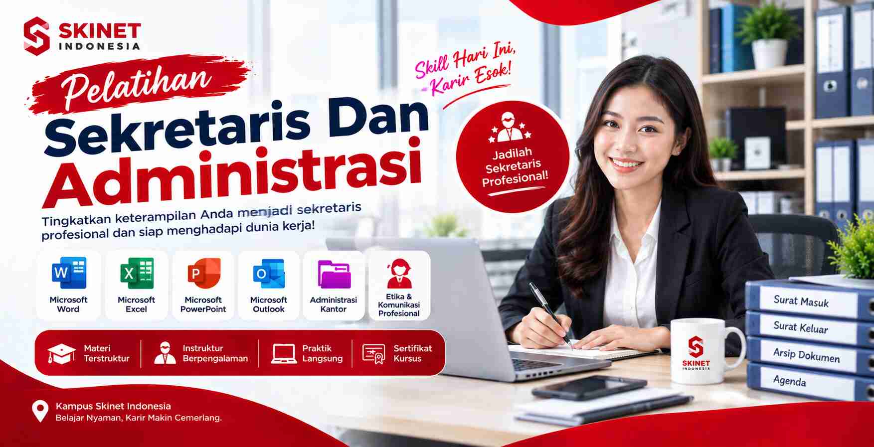Pelatihan Sekretaris Dan Administrasi