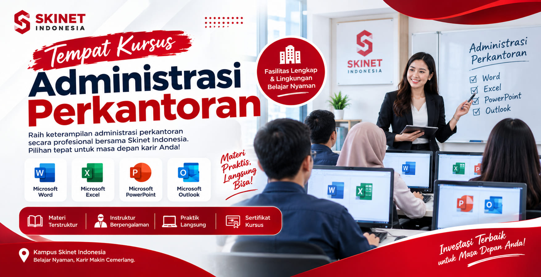 Tempat Kursus Administrasi Perkantoran